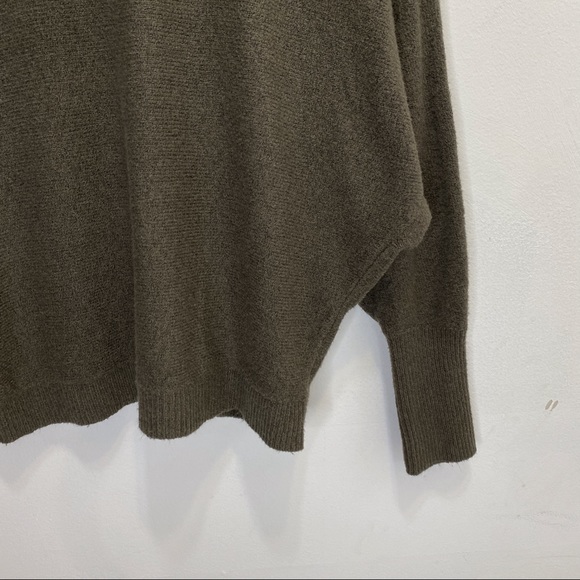 For Thee Green Button Cardigan Sweater Medium - Picture 5 of 6